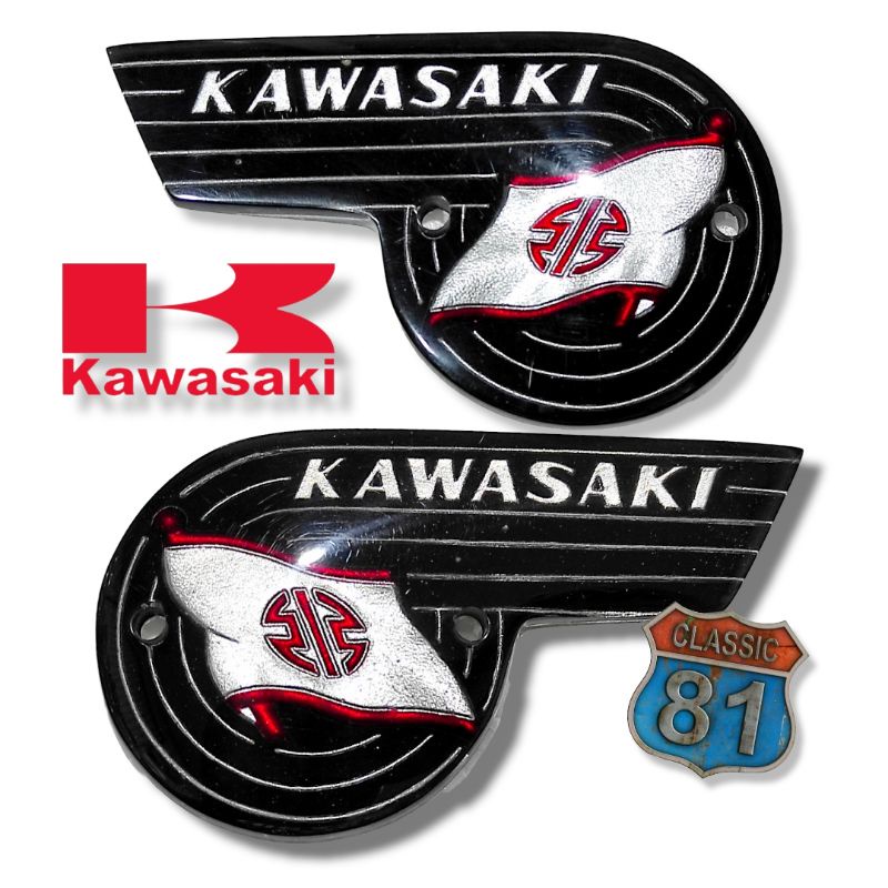 EMBLEM TANGKI KAWASAKI MEGURO