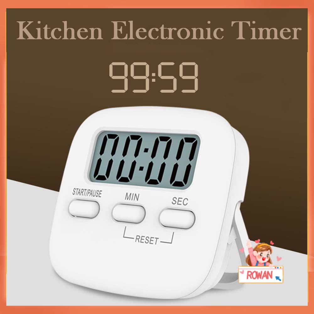 R-flower Digital Timer Belajar Timer Masak Belajar Stopwatch Pengingat Mekanik