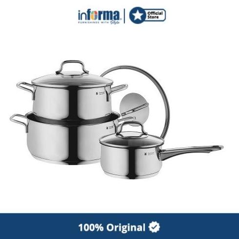 JUALJUAL INFORMA -WMF PANCI SET DIADEM PLUS 3PCS COOKWARE SET