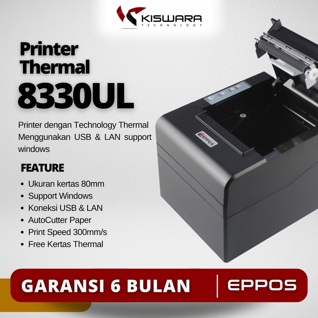 Printer Thermal EPPOS 80mm EP8330UL kiswarabandung