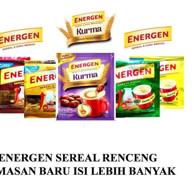 

DAPATKAN SEGERA Energen Renceng 10 Sachet All Varian^