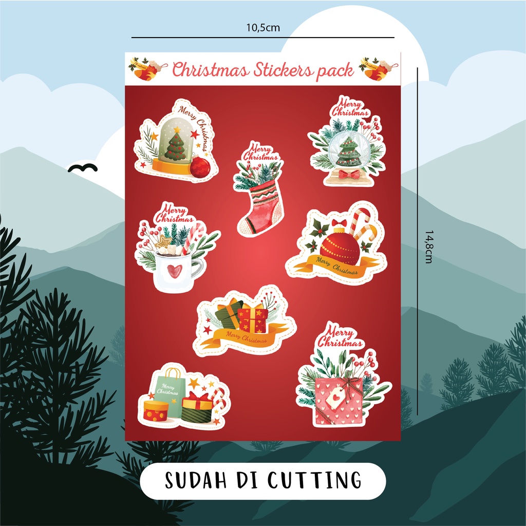 

Stiker Christmas / Stiker Natal / Stiker Deco Natal cutting