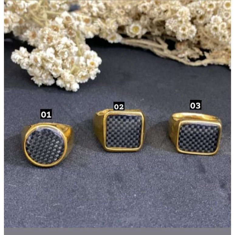 cincin pria terlaris//cincin titanium asli