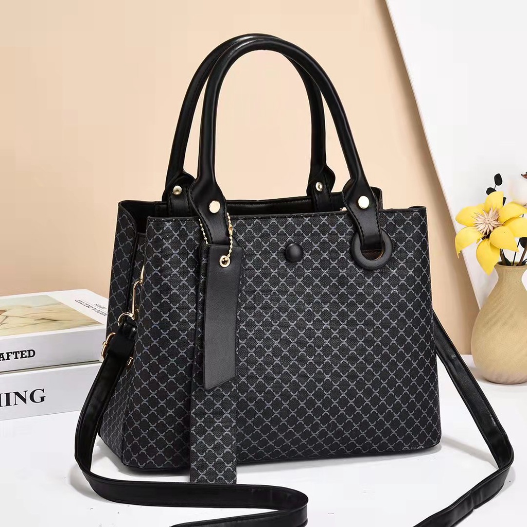 JK 3017 TAS SELEMPANG WANITA TOP HANDLE BAG FASHION IMPORT HANDBAG CLASSIC BAG P9060 E5289