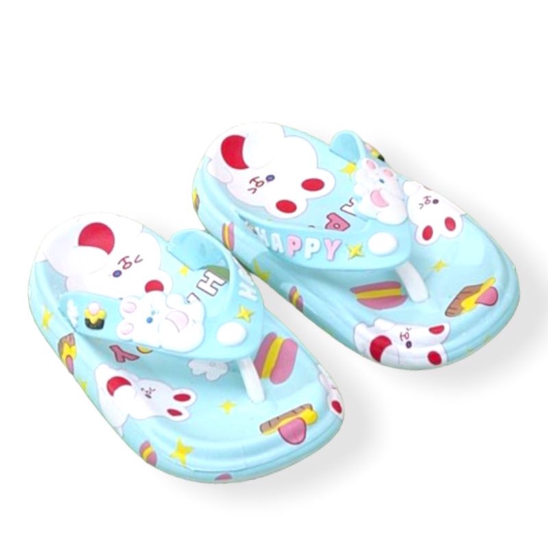 Sandal Anak Perempuan Sandal Jepit Anak cewek Import Sandal Anak Perempuan Motif Cantik