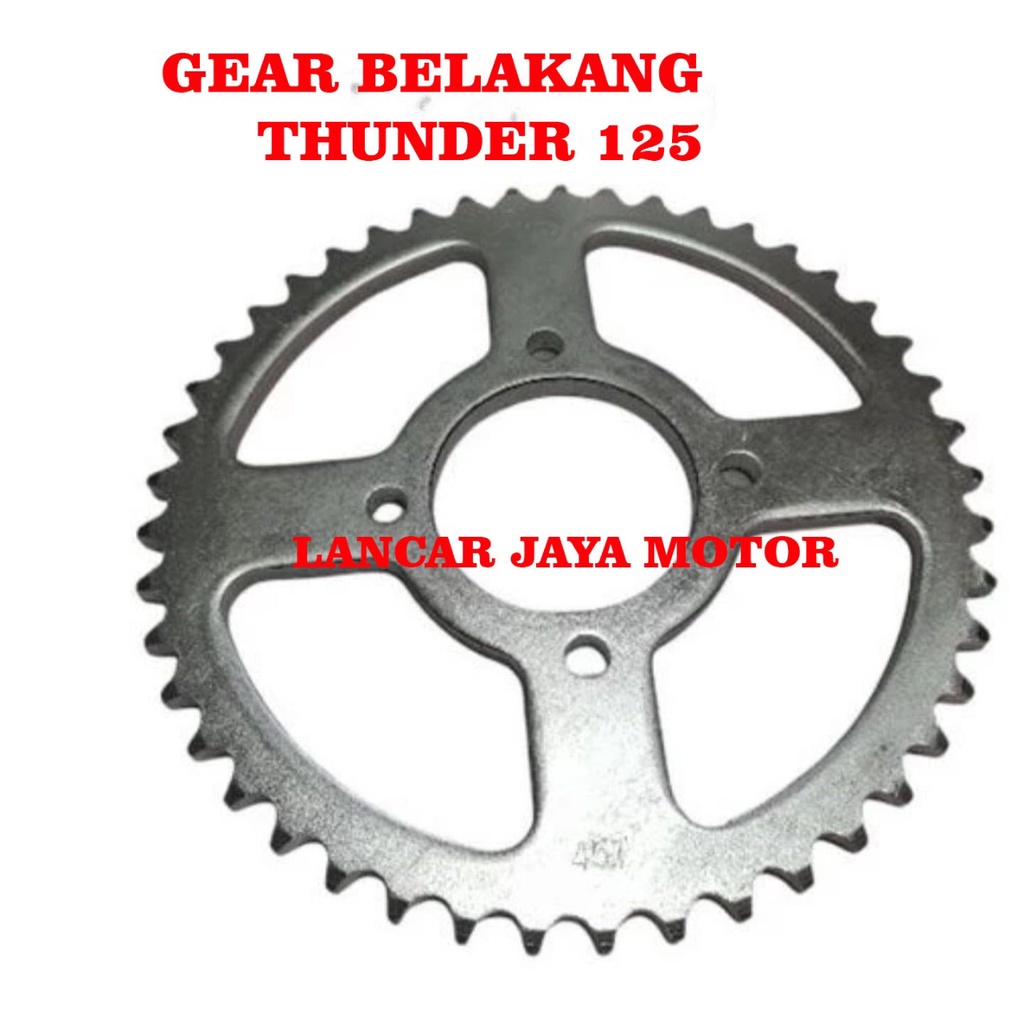 GEAR GIR BELAKANG THUNDER 125 RGR GEAR 45T