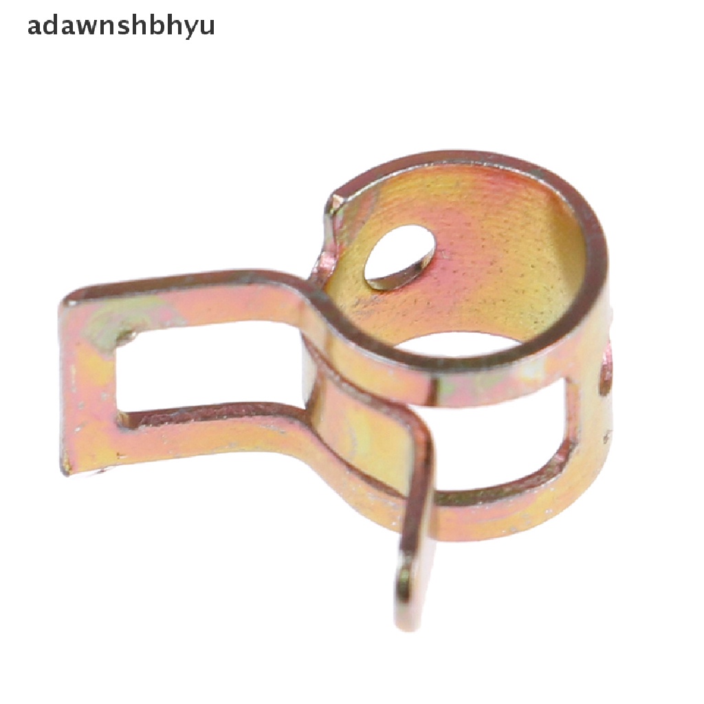 Adawnshbhyu 10pcs 6-15mm spring clip Vakum Bahan Bakar Minyak Selang line air tube band clamp 6ukuran  Id