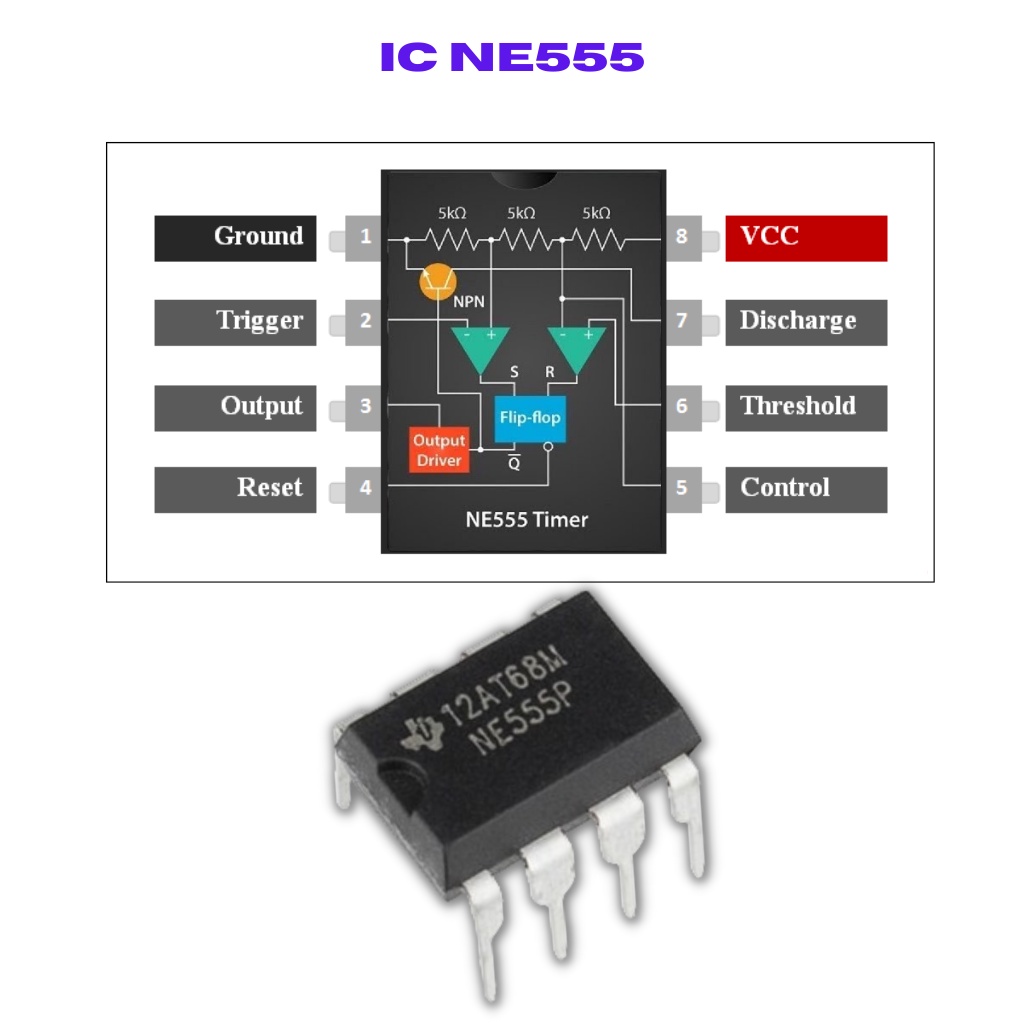 IC NE555 ORIGINAL