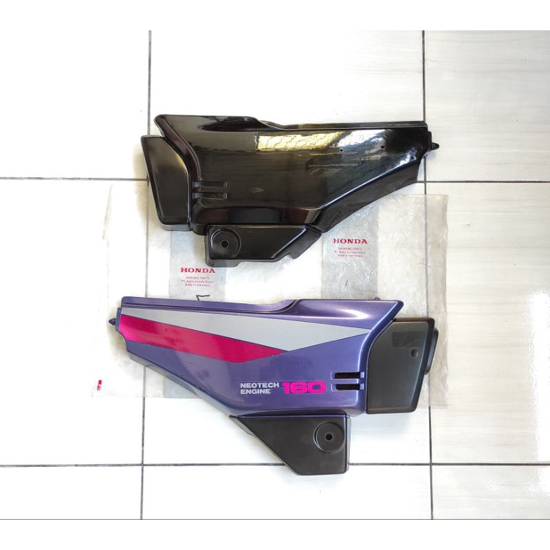 tutup cover side dop accu aki kempol tepong kiri kanan honda GL pro GL-pro GL max GL-max original