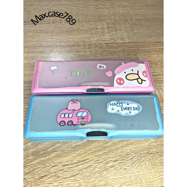

KOTAK PENSIL 2IN1 POLOS / KOTAK PENSIL SEKOLAH / TEMPAT PENSIL GAMBAR / KARAKTER