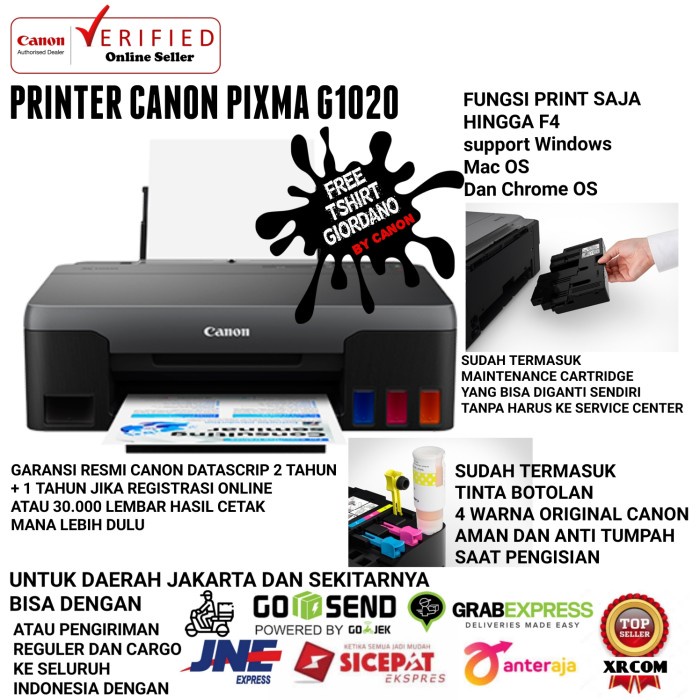Printer Canon G1020 Print Only Printer Canon Pixma G 1020 G1010