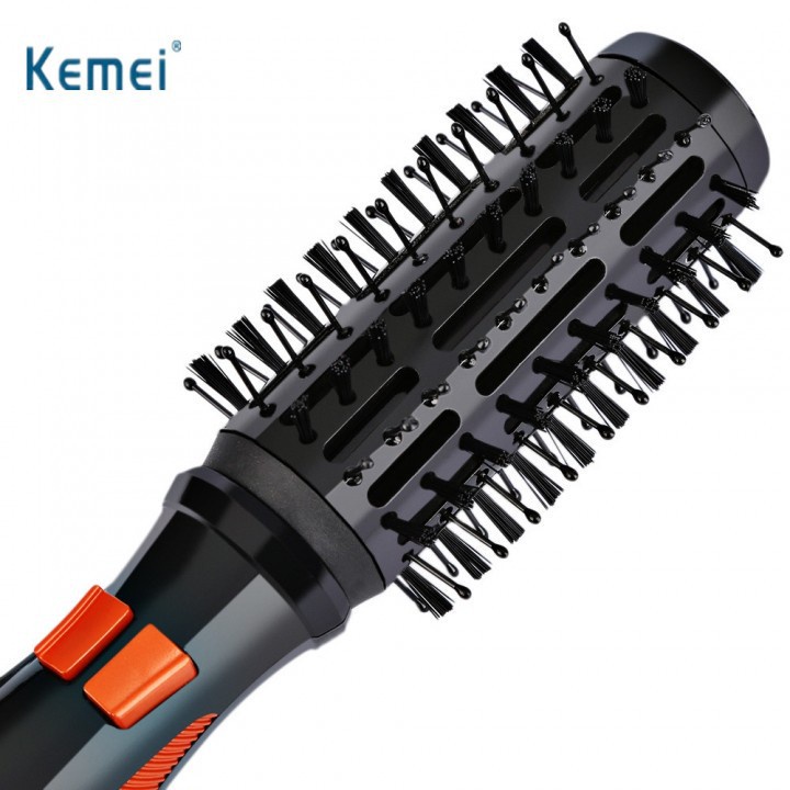 KEMEI KM-2900 Electric Curling Rotatable Massage Comb