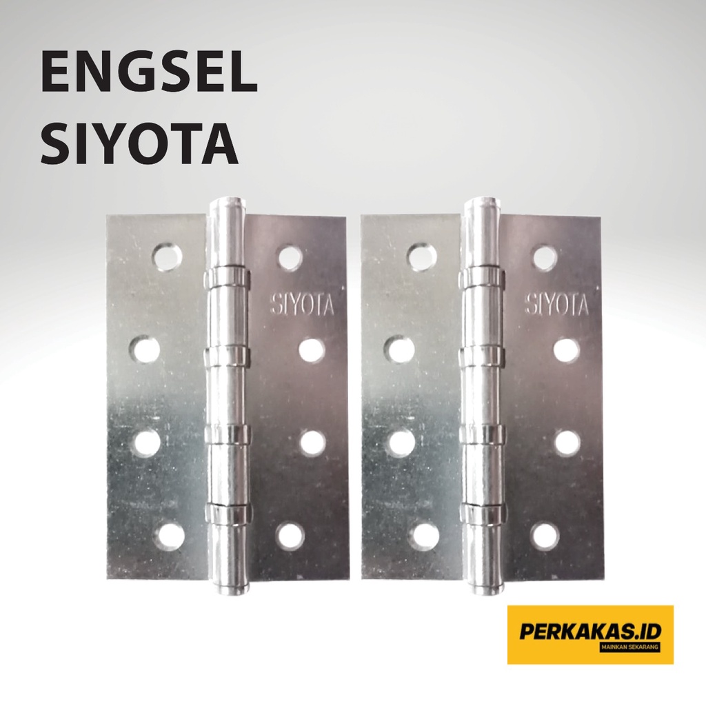 Engsel Pintu Jendela Lemari Stainless Stell 3-4 Inch SIYOTA