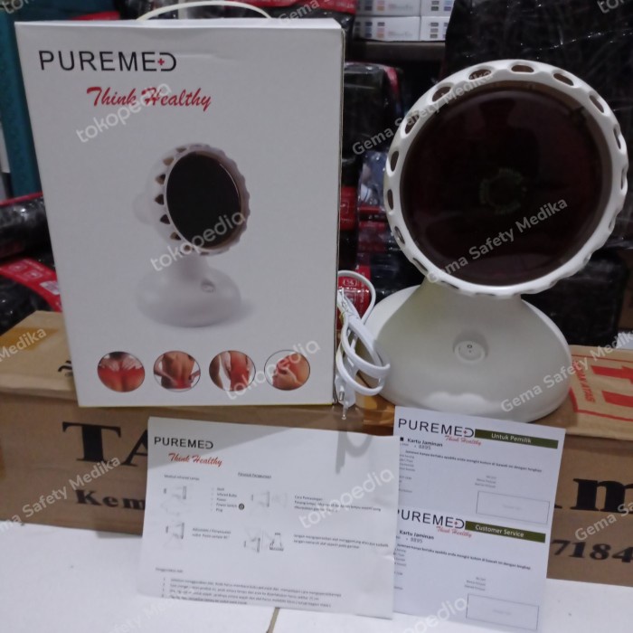 Lampu Terapi / Fisioterapi Infrared Philips 150 Watt Puremed