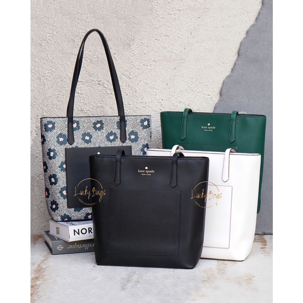 Kate spade daily tote saffiano pvc (authentic / original)