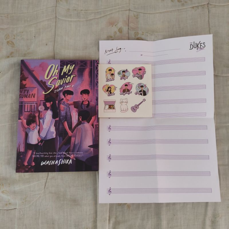 preloved novel oh my savior (zidane pake e)