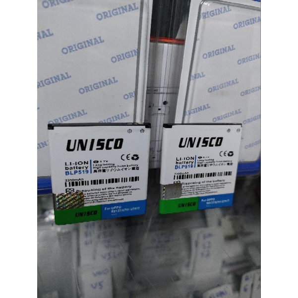 Baterai Oppo BLP519 Battry Batry Oppo Dobel Power Unisco