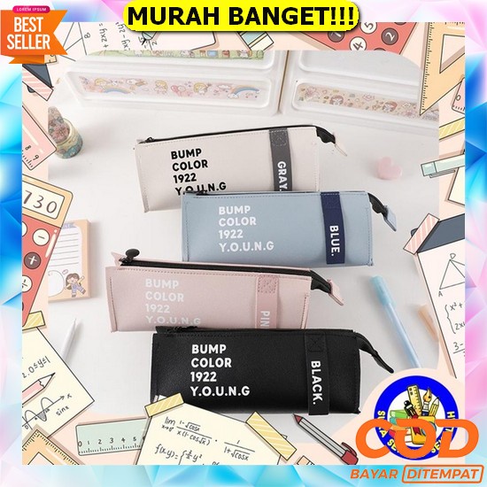 

Kotak Pensil Polos | Tempat Pensil Minimalis Aesthetic | Pencil Case Aesthetic Pencil Box Kotak Pensil Bump Color 1922 Y.O.U.N.G Sk0057
