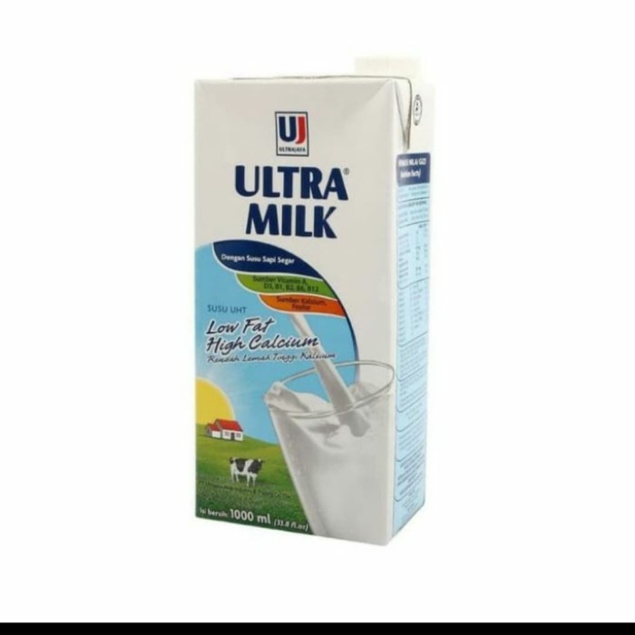 

Susu Ultra Low Fat 1 Liter