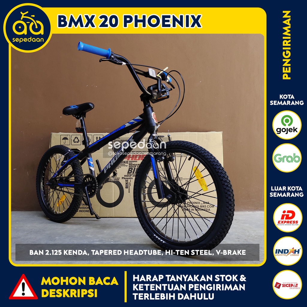 Sepeda Anak BMX 20" PHOENIX - 2.125 1 (GRAB CAR)