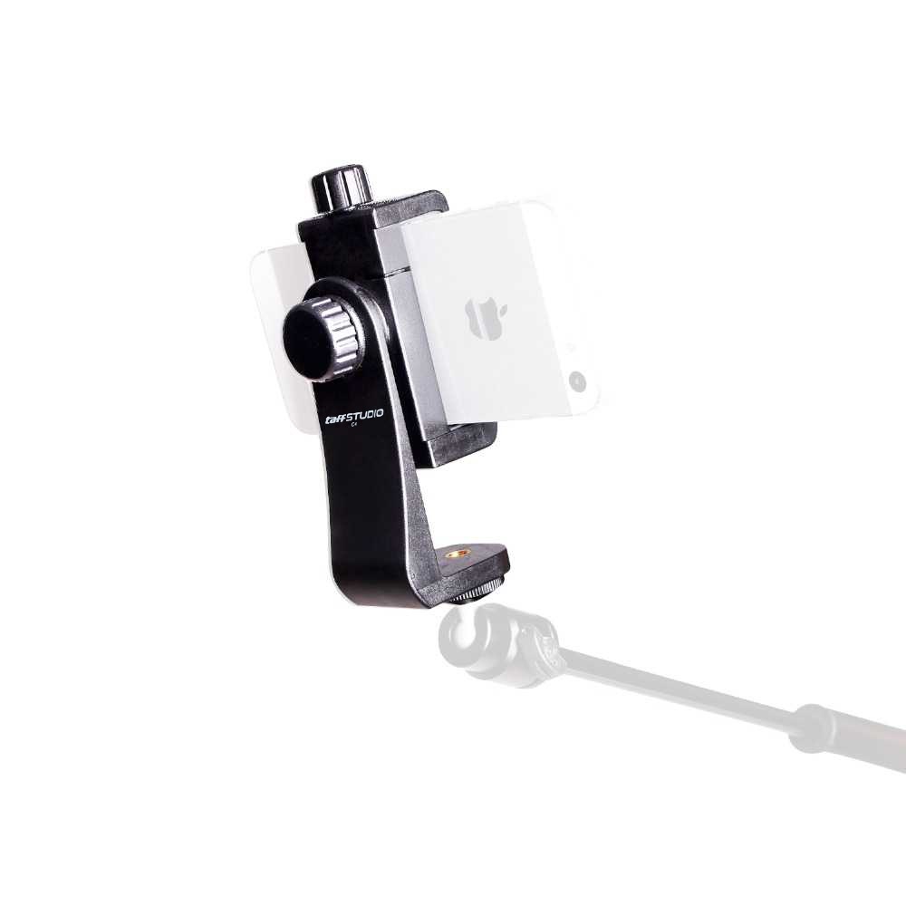 Universal Clamp Mount Holder HP Smartphone 1/4 Screw TaffSTUDIO C4 CNS