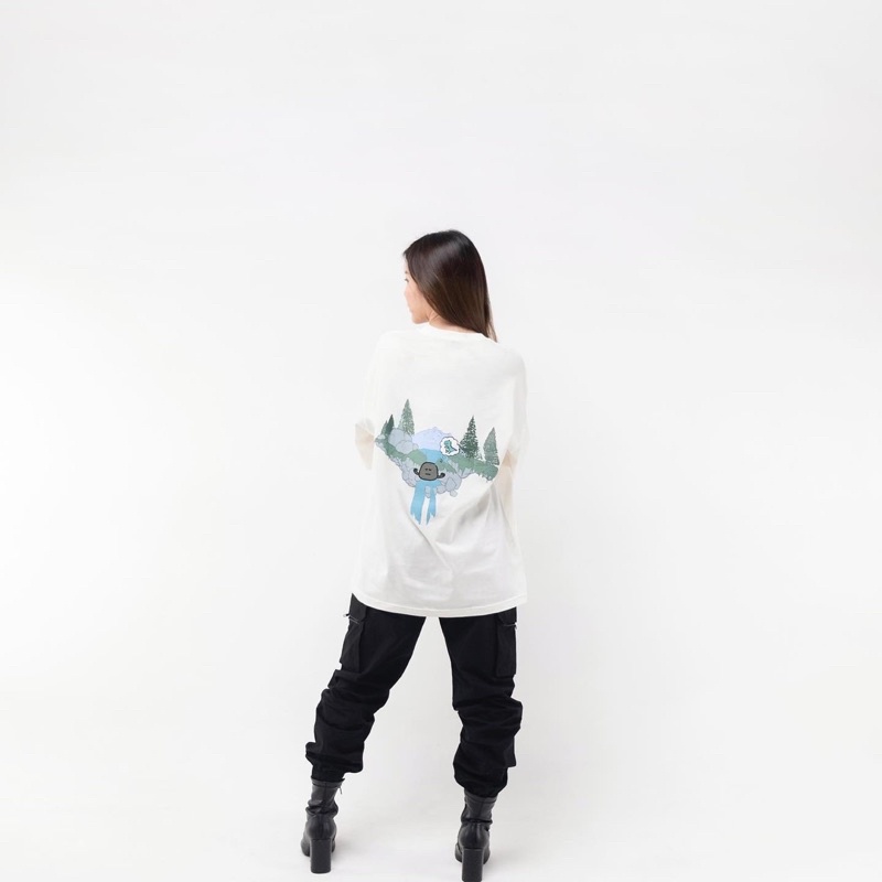 FAITH FADE LOTU - Manifest Oversized Tee (Broken White)