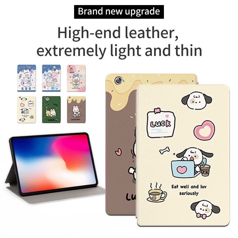 Flip Case Bahan Kulit Motif Kartun Untuk Huawei MediaPad M3 Lite 8 / M3 8.4 CPN-AL00 CPN-W09 CPN-L09 BTV-W09 M2 8.0 M2-801L