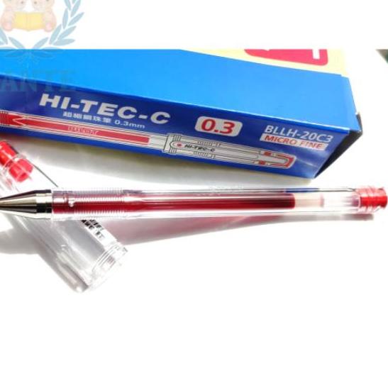 

☛☛ Pulpen Pilot HI-TEC-C 0.3/0.4 - Satuan