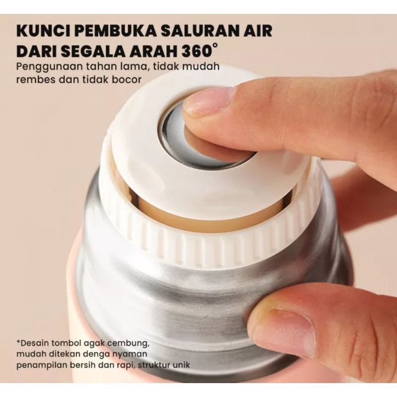 Termos Sultan | CUSTOM NAMA| Termos Vacuum Flask Set | Gift Set Hampers | Botol Minum Cangkir | Custom Nama Permanent