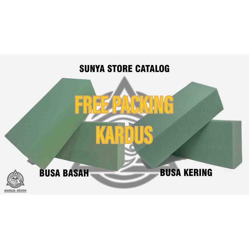 Floral Foam Busa Kering busa basah