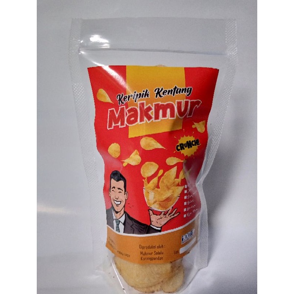

Keripik Kentang "MAKMUR" Kemasan 50 gram aneka rasa