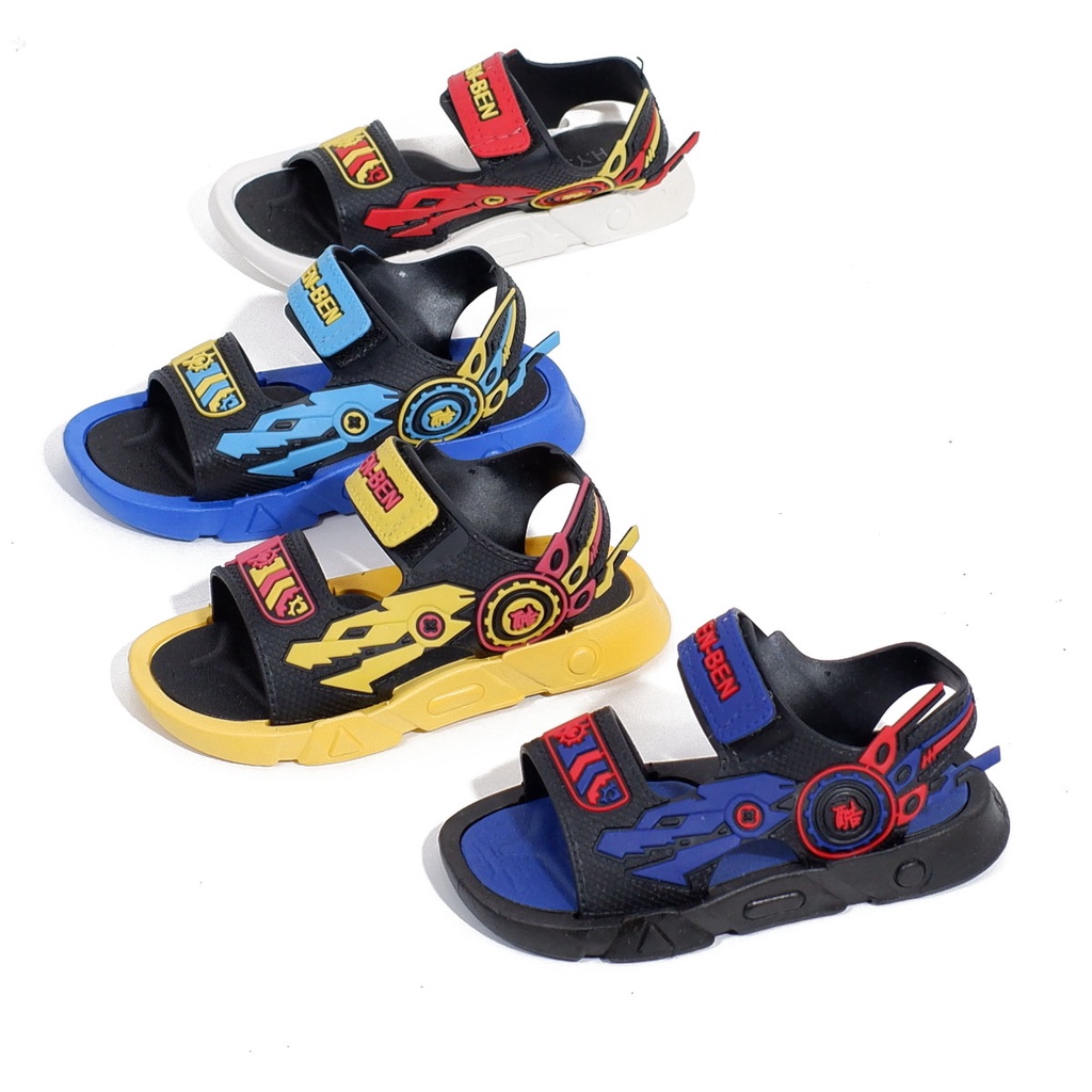 Sepatu sandal anak cowok sepatu sendal import anak-anak ori hys 1446 1K 24-29