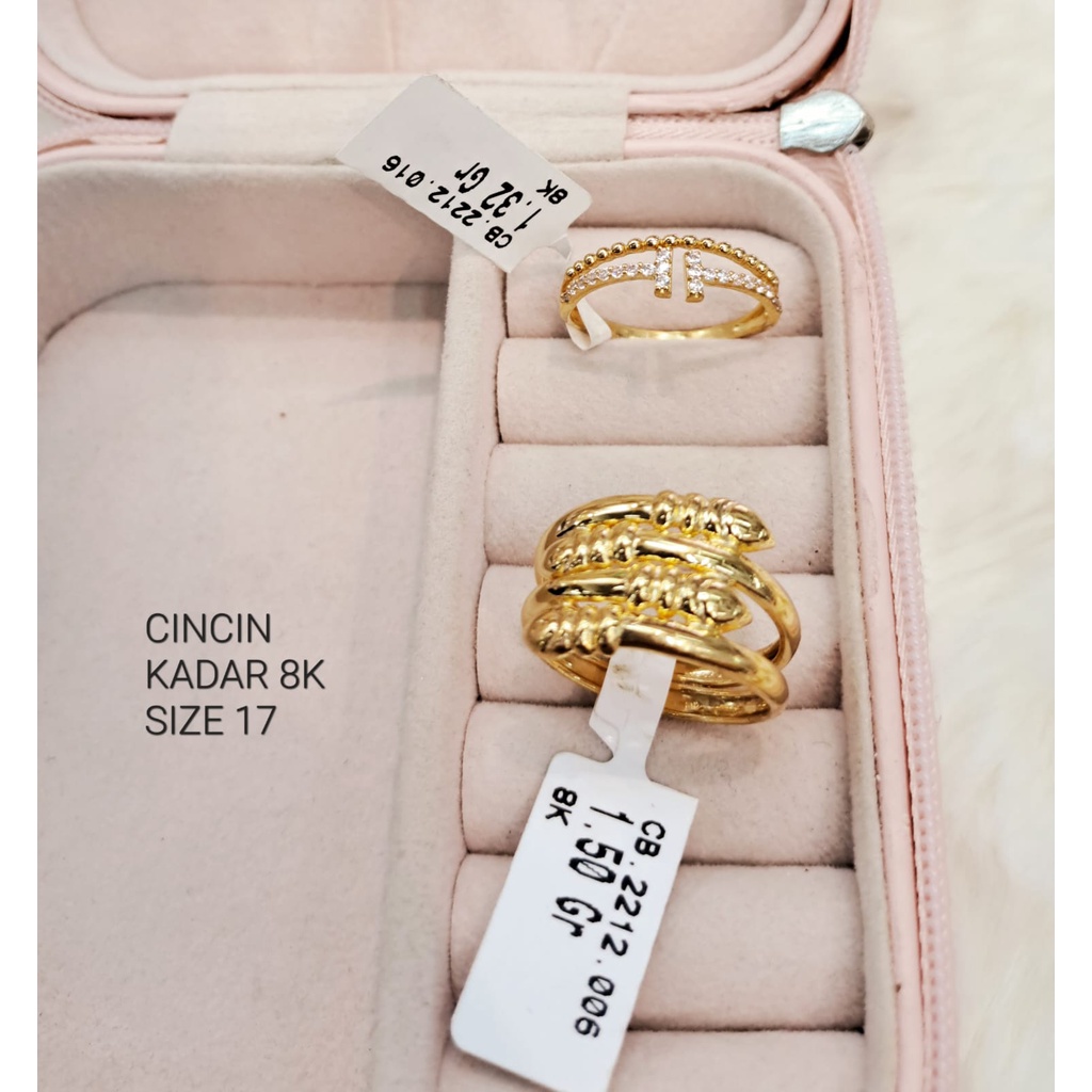 Cincin kuku macan wanita dewasa kadar 375 8k size besar 17