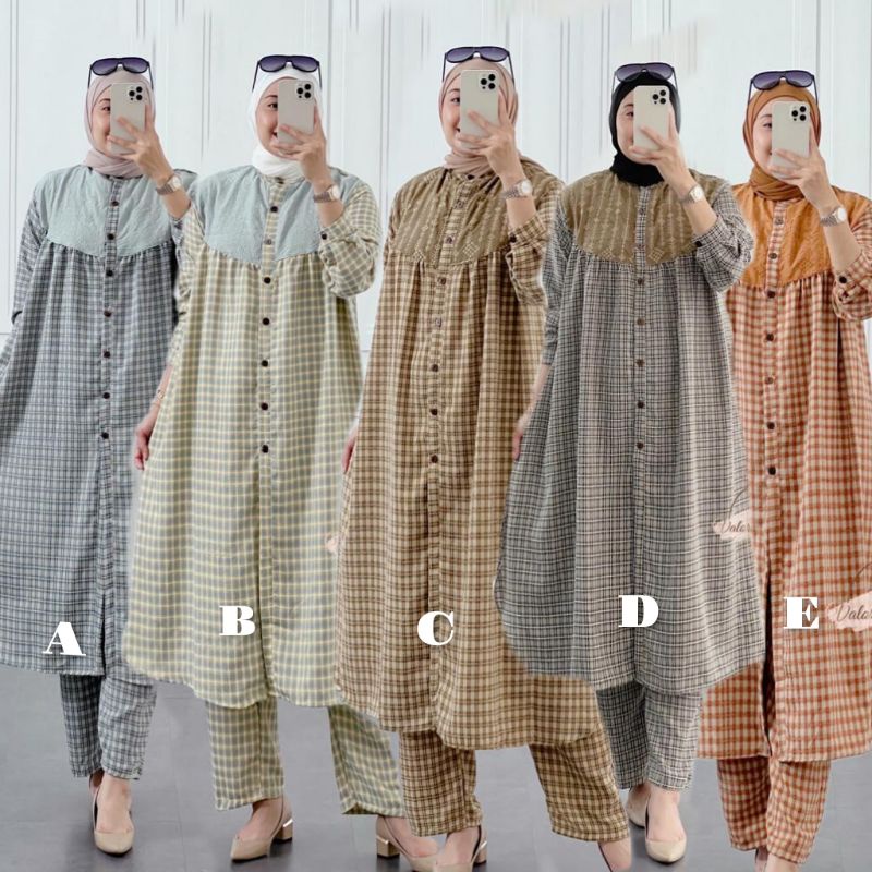 SETCEL PREMIUM VALORA ISSADORA PREMIUM ORIGINAL VALORA/GAGIL FASHION BY OVA BUSUI WUDHU FRIENDLY DES