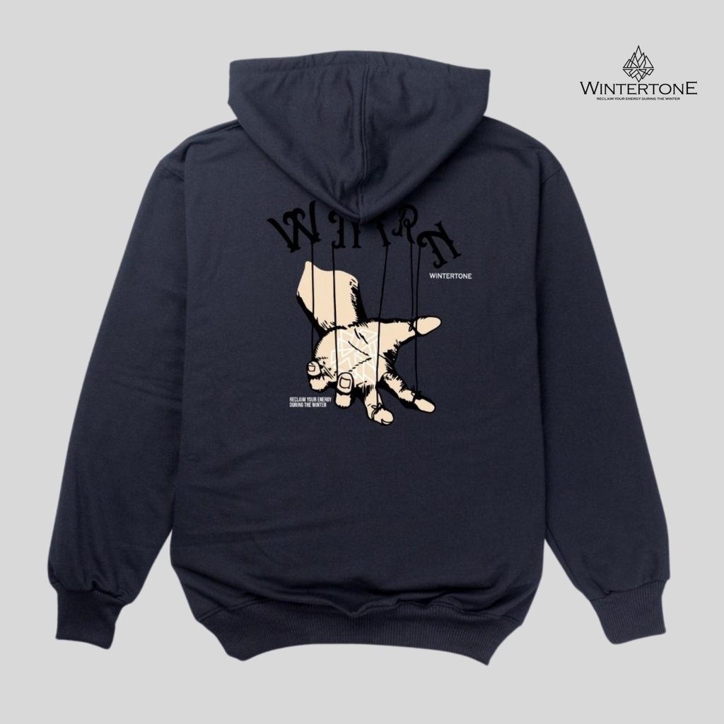 Sweater Hoodie Pria Distro Oversize Original WINTERTONE Hitam Streetwear Series 1 WNTRN Casual Cowok Cewek Suiter Hoody Pria Pullover Hodie Swater Jumper Hodie Sweeater Motif Sablon Unisex