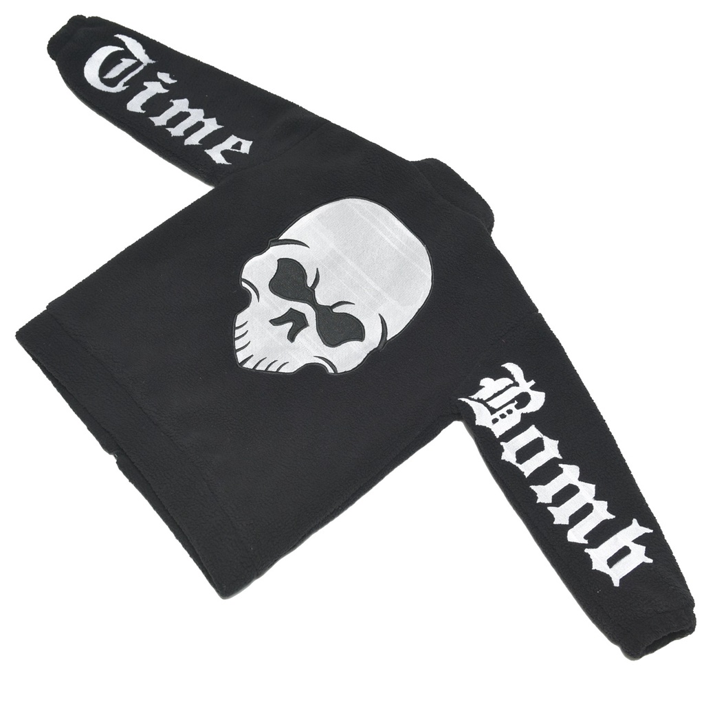 TIMEBOMB | SHERPA JACKET | JAKET SHERPA | SKULL