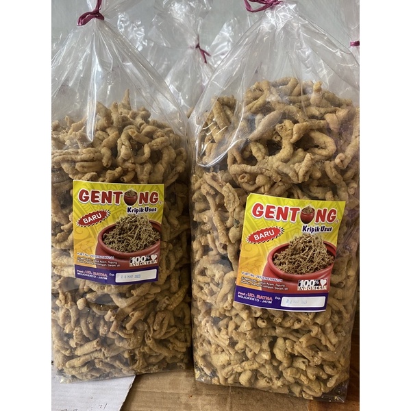 

Kripik Usus gentong MURAH, 250g 500g