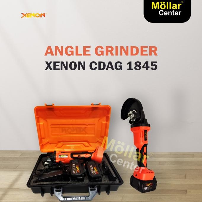 MESIN GERINDA BATRAI - CORDLESS BRUSHLESS ANGLE GRINDER