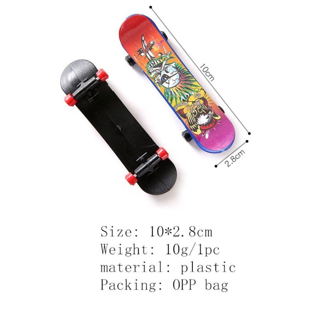 Needway   Finger Skate Board Inovatif Anak Hadiah Novelty Simulasi Mainan Jari Skuter Surfing Mainan Model Skateboard Skate Edukasi Truk Fingerboard Mainan