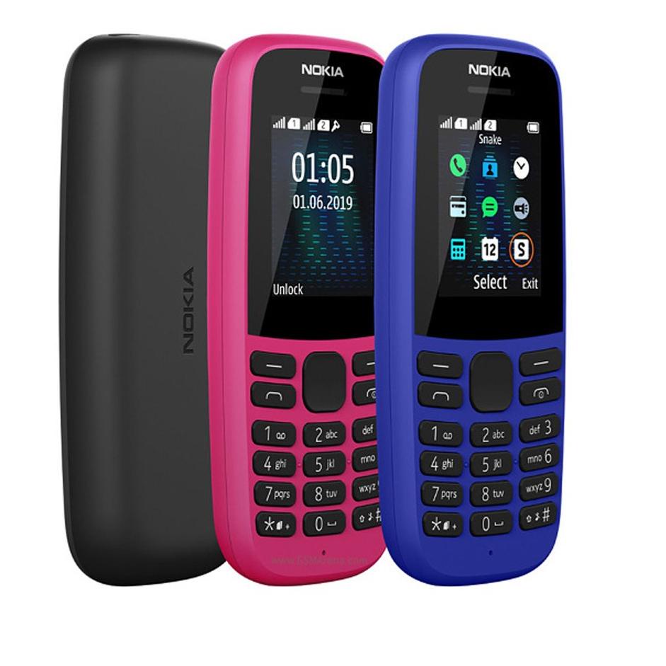 New TRE Nokia 105 2019 Dual Sim Handphone bahasa indonesia suara besar
