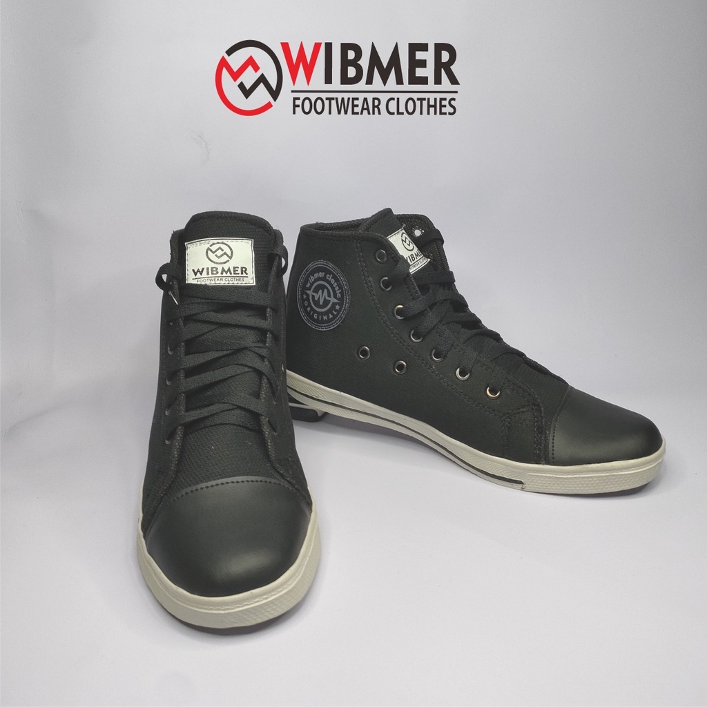 SEPATU BOOT HITAM POLOS TERMURAH / SEPATU SEKOLAH BOOT /  SEPATU SEKOLAH MURAH BERKUALITAS