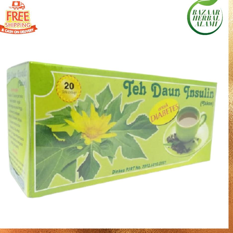 

Di⚡kon !! Teh Celup Insulin Yakon Herbal Diabetes