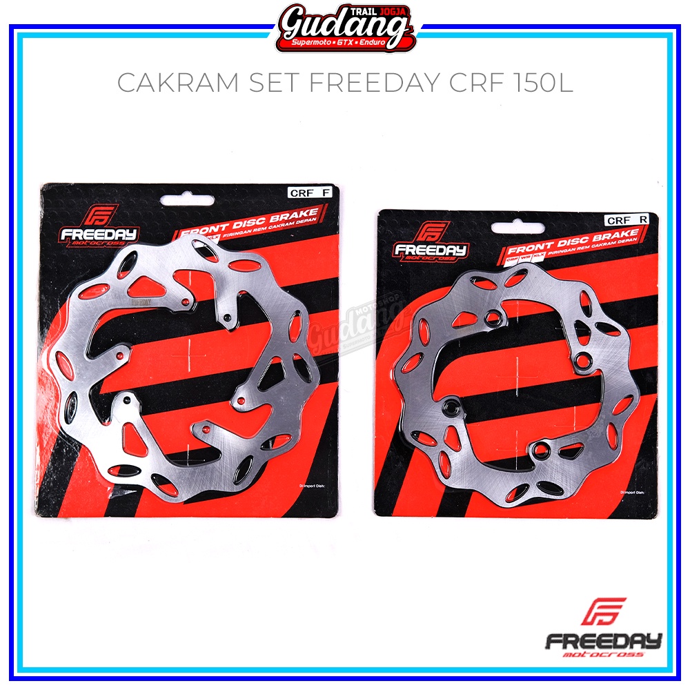 Piringan Cakram Disc Cakram Set Depan Belakang SCARLET/AND KLX 230 CRF 150L Model KTM