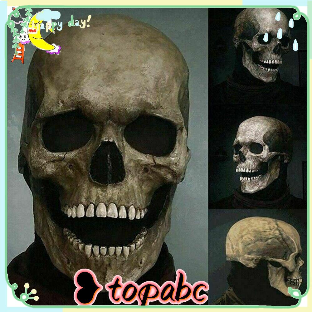 Top Skull Protectiondewasa Full Head Party Props Latex Helm