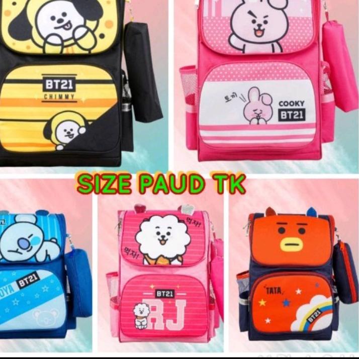Ready Stock.. TAS TK BTS / TAS ANAK PAUD BTS / TAS ANAK TK BTS / TAS TK MURAH