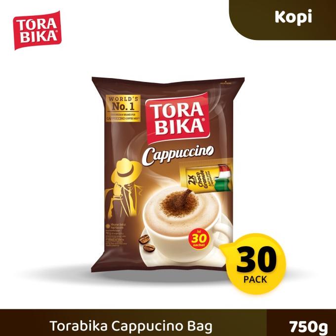 

Kopi Torabika Cappuccino Bag 30 Sachet @25 Gr