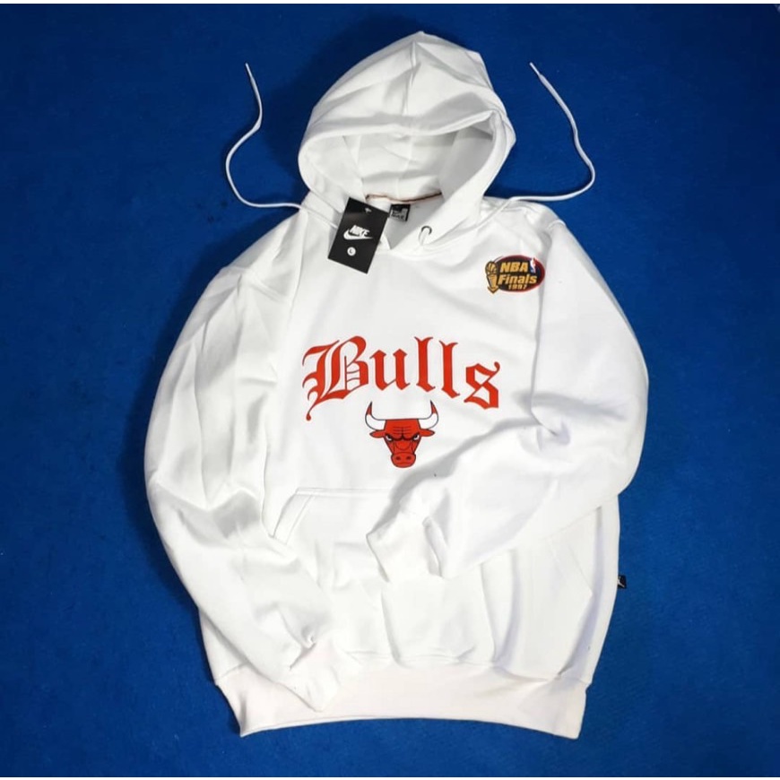 Jaket Sweater Hoodie Chicago Bulls Mitchells Ness Tag &amp; Lab