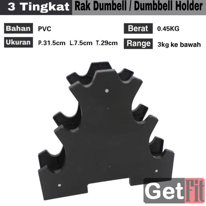 Rak Dumbell / Dumbbell Stand / Dumbell Holder / Rak Barbel