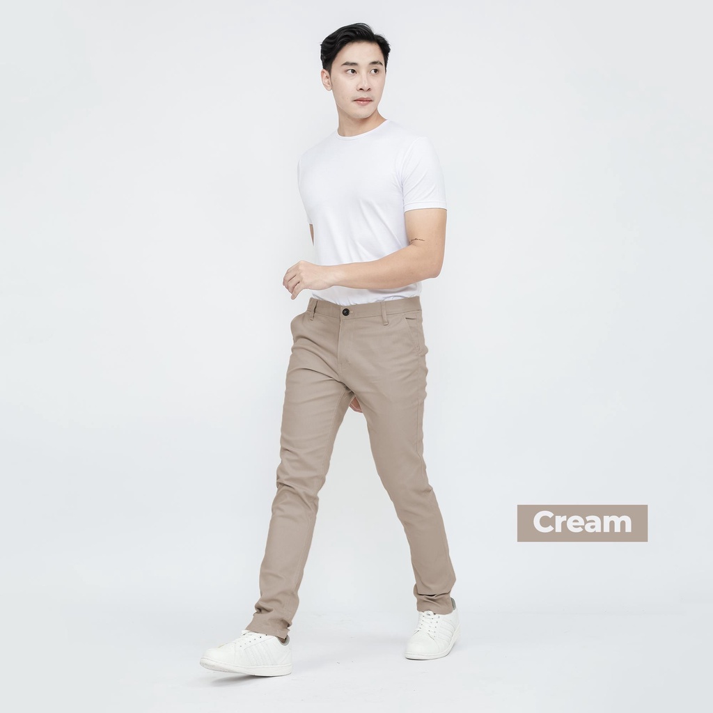 CELANA CHINO PANJANG PRIA SLIMFIT STRETCH BY BROGUY