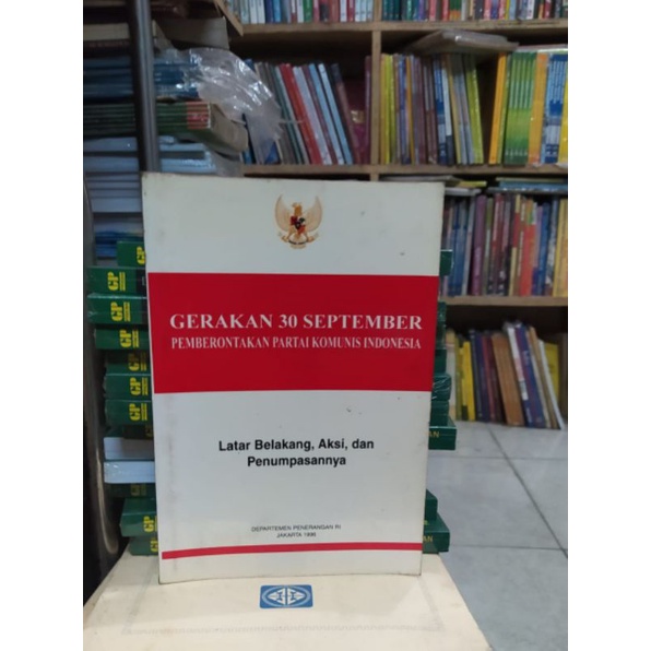 buku gerakan 30 september original